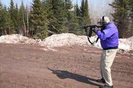 Earl on the Saiga-12