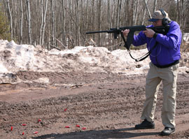 Earl on the Saiga-12