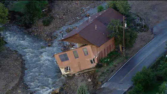 Jamestown Colorado 2013 Flood