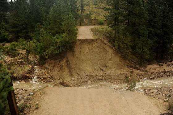 Jamestown Colorado 2013 Flood