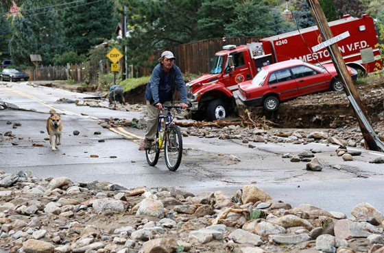 Jamestown Colorado 2013 Flood