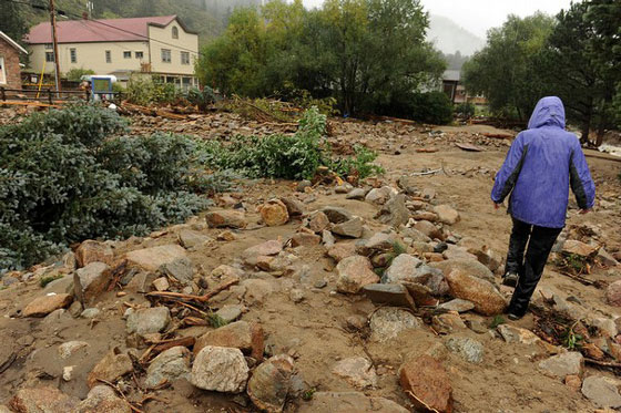 Jamestown Colorado 2013 Flood