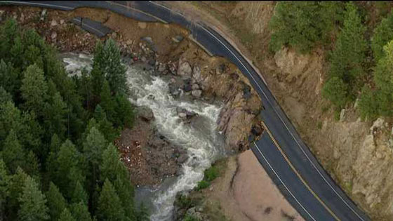 Jamestown Colorado 2013 Flood