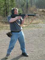 Ben - AR-15 shooting standing